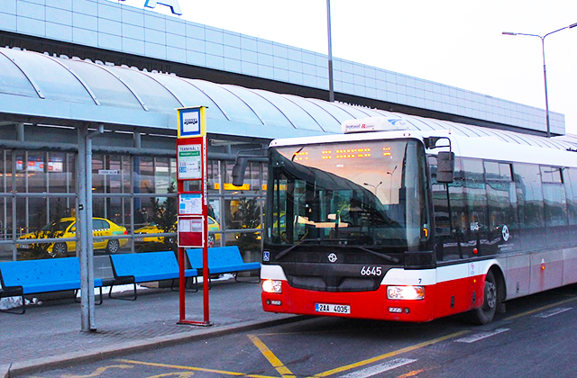 prága reptéri busz