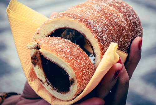 cseh kürtöskalács